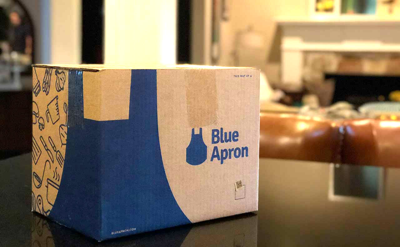 Blue Apron Meal Delivery Box