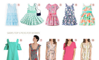 Spring dresses for women and girls